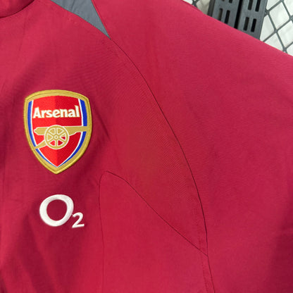 Arsenal Maroon Vintage Style Windbreaker