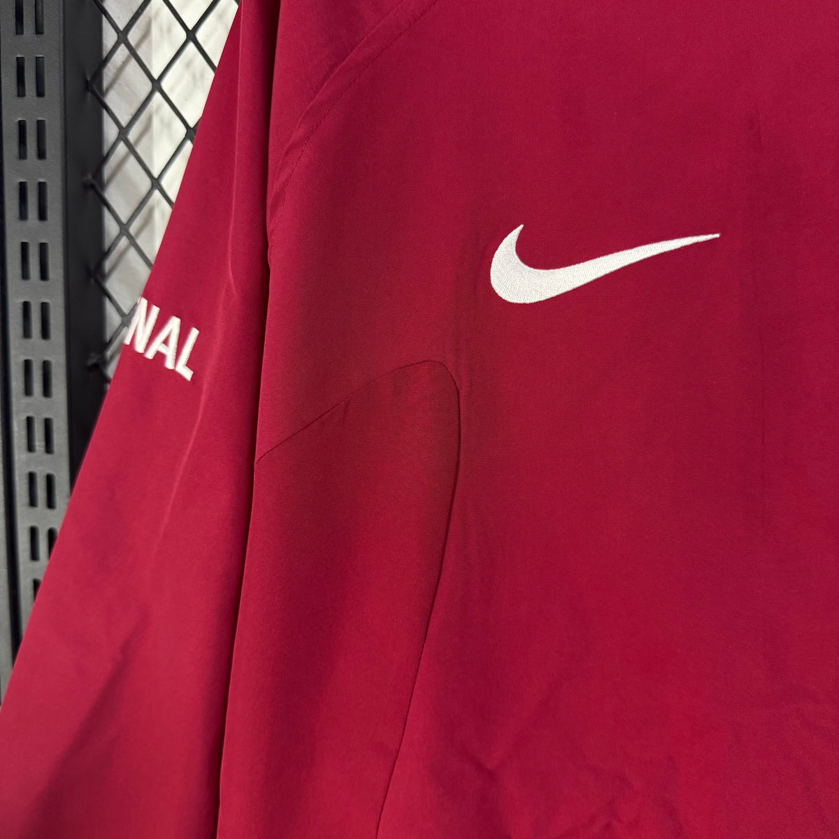 Arsenal Maroon Vintage Style Windbreaker