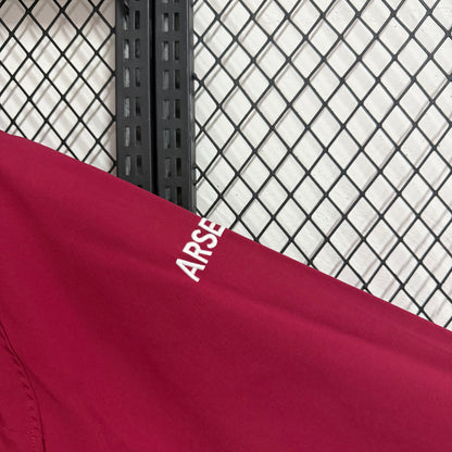 Arsenal Maroon Vintage Style Windbreaker