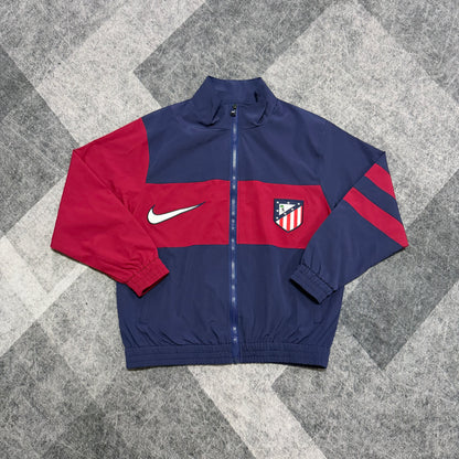 Atletico Madrid Retro Blue Windbreaker