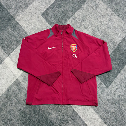Arsenal Maroon Vintage Style Windbreaker