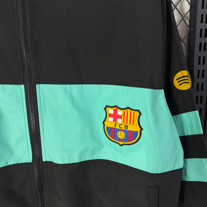 Barcelona black Windbreaker