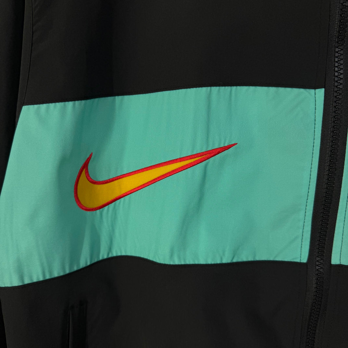 Barcelona black Windbreaker