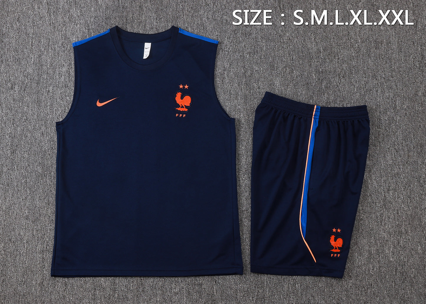 France 2627 Sleeveless Training Kit