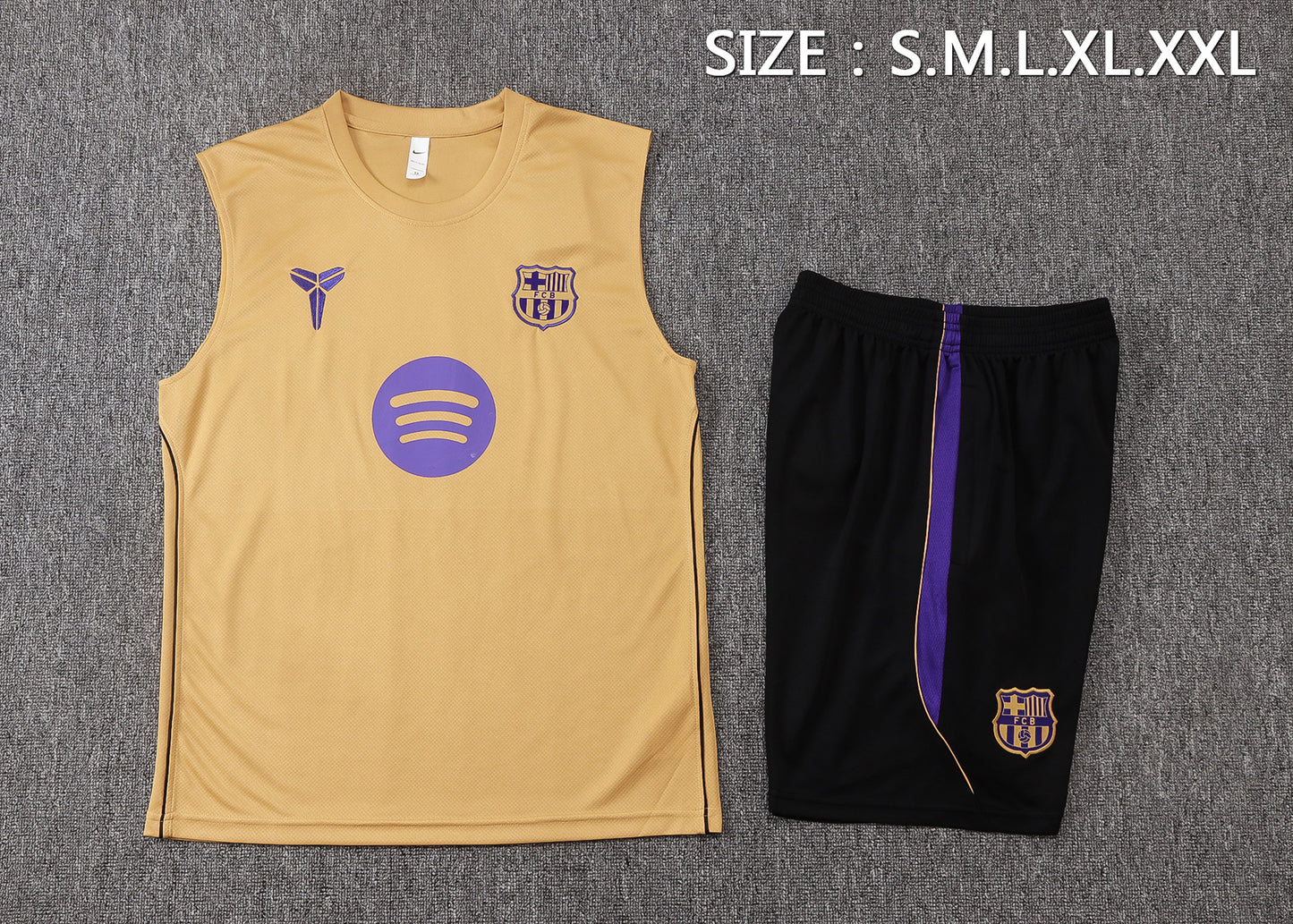 Barcelona 2627 Sleeveless Training Kit