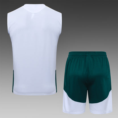Italy 2627 Sleeveless Training Kit  Dark green 1