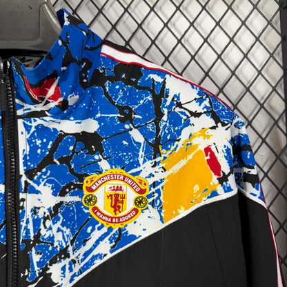 Manchester United x Stone Roses collaboration Windbreaker