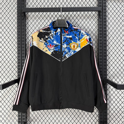 Manchester United x Stone Roses collaboration Windbreaker
