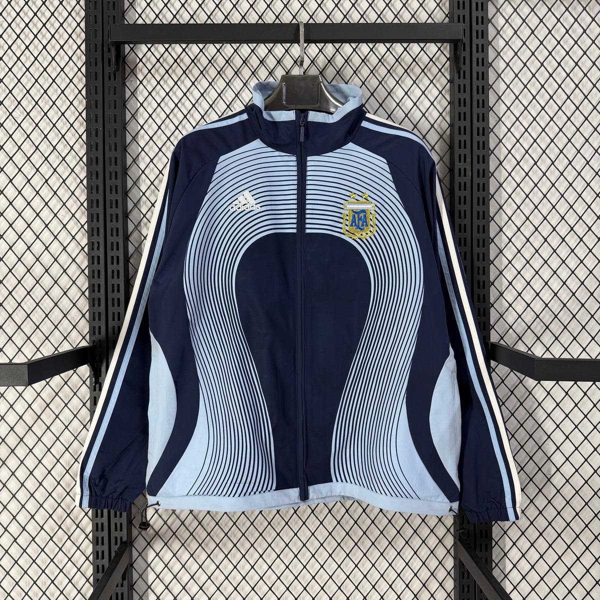 Argentina classic navy blue with blue Windbreaker