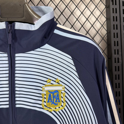 Argentina classic navy blue with blue Windbreaker
