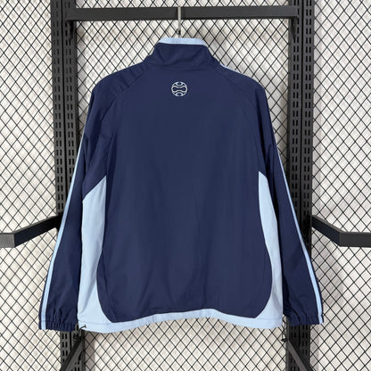 Argentina classic navy blue with blue Windbreaker