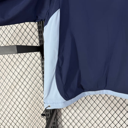 Argentina classic navy blue with blue Windbreaker