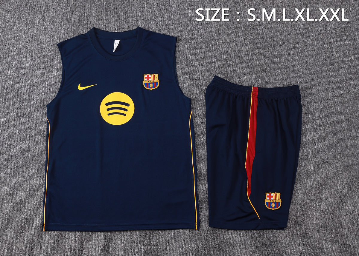 Barcelona 2627 Sleeveless Training Kit