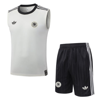 Germany 2627 Sleeveless Training Kit  Dark green 2