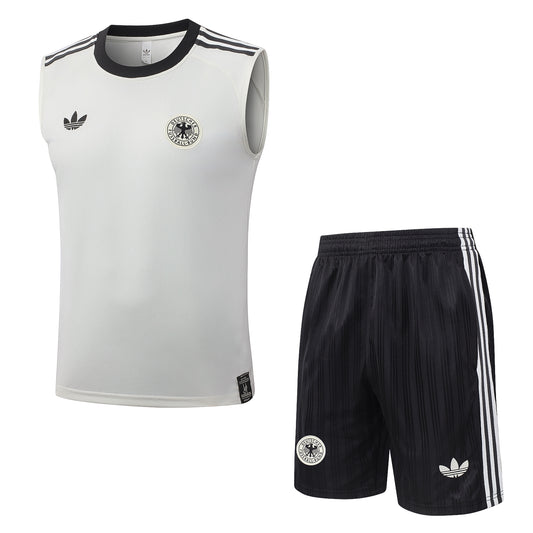 Germany 2627 Sleeveless Training Kit  Dark green 2