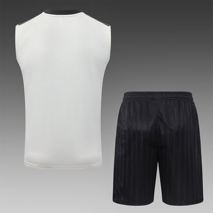 Germany 2627 Sleeveless Training Kit  Dark green 2