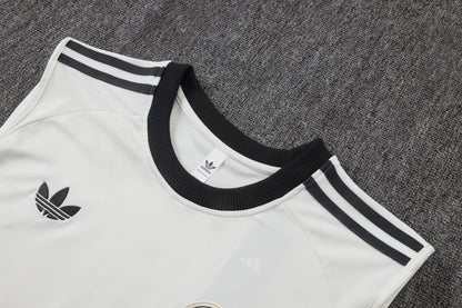 Germany 2627 Sleeveless Training Kit  Dark green 2
