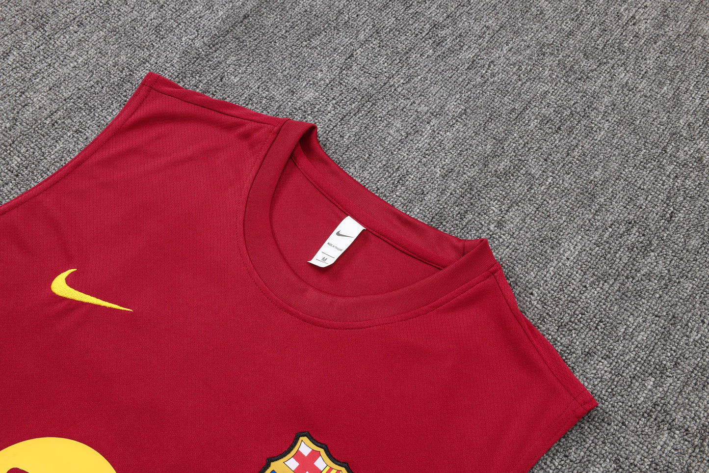 Barcelona 2627 Sleeveless Training Kit  Dark green