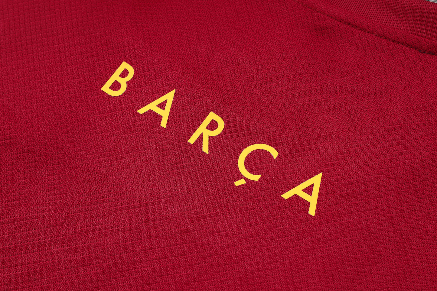 Barcelona 2627 Sleeveless Training Kit  Dark green