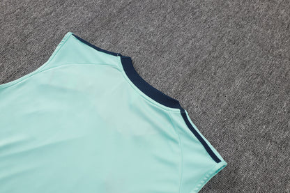 Germany 2627 Sleeveless Training Kit  Dark green 1