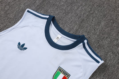 Italy 2627 Sleeveless Training Kit  Dark green 3