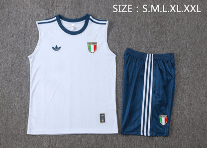 Italy 2627 Sleeveless Training Kit  Dark green 3