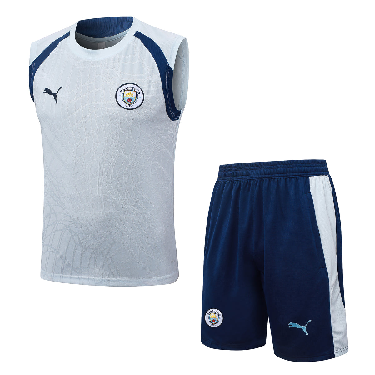 Manchester City 2627 Sleeveless Training Kit