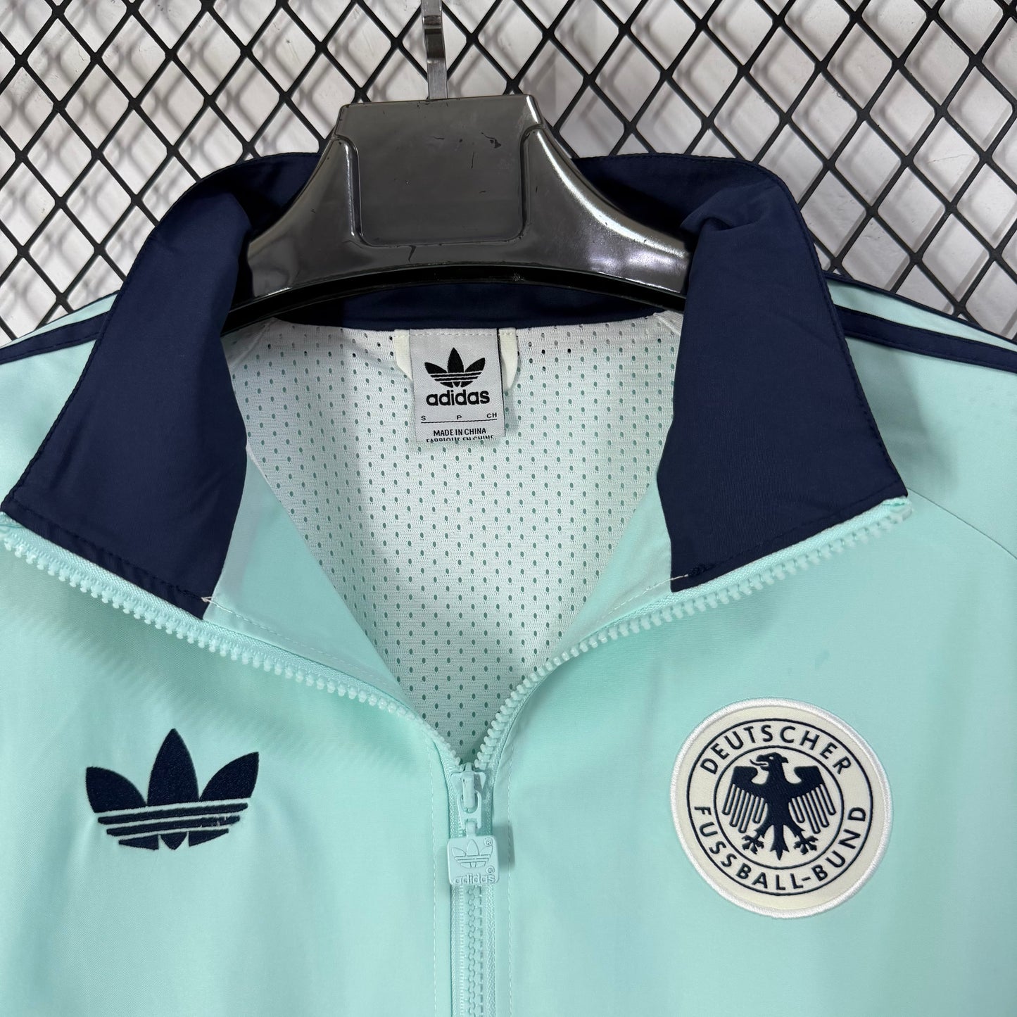 German team light lake green Windbreaker
