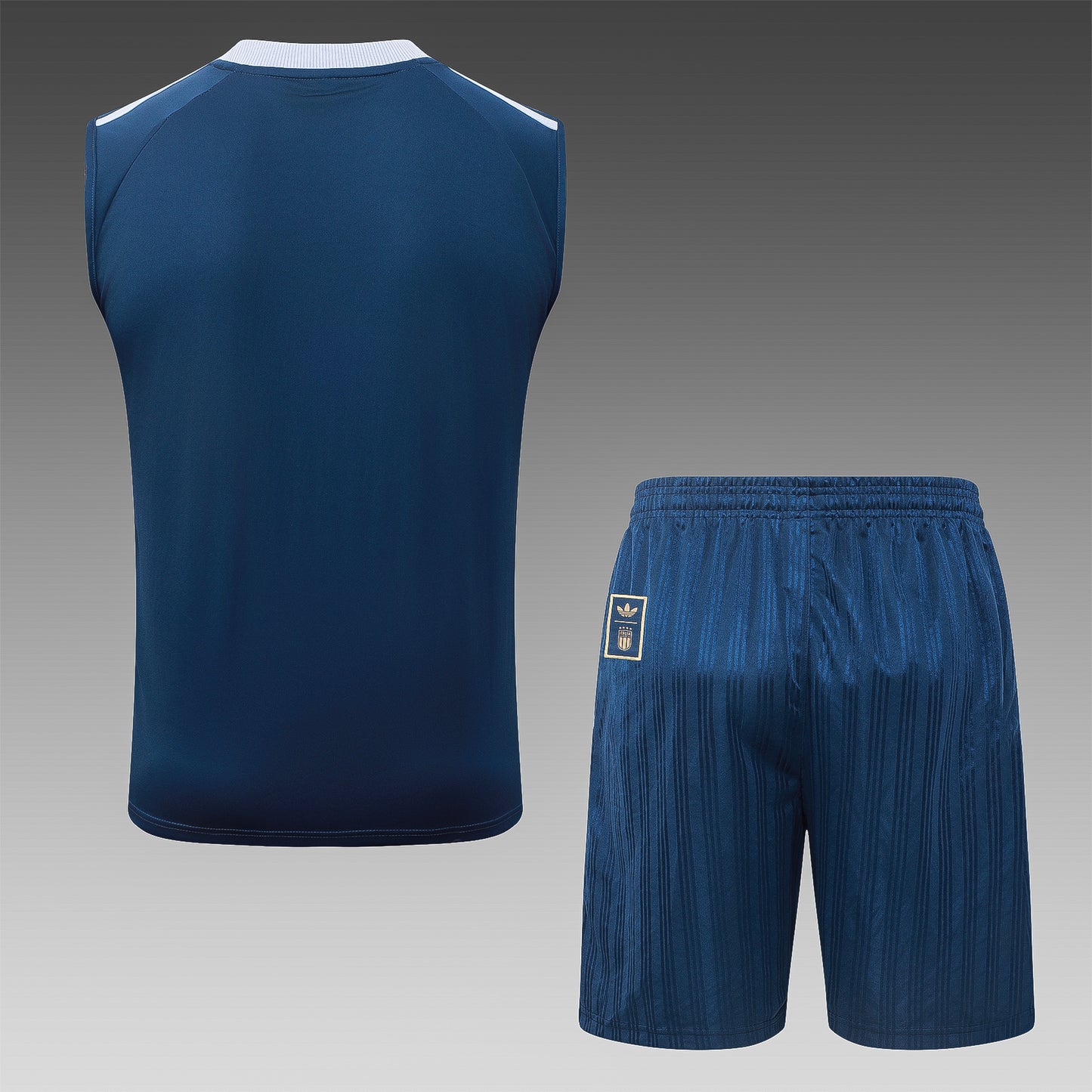 Italy 2627 Sleeveless Training Kit  Dark green 2