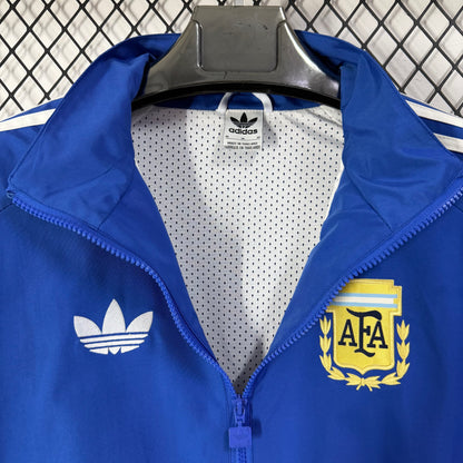 Argentina team sky blue classic style Windbreaker
