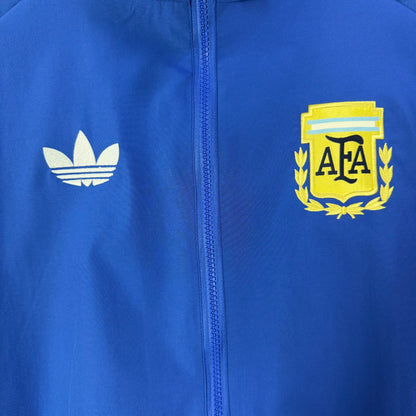 Argentina team sky blue classic style Windbreaker