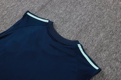 Germany 2627 Sleeveless Training Kit  Dark green