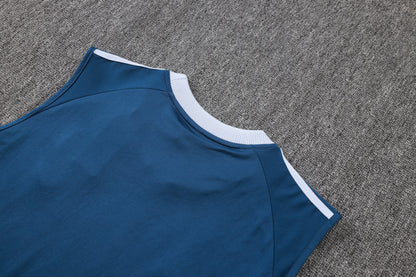 Italy 2627 Sleeveless Training Kit  Dark green 2