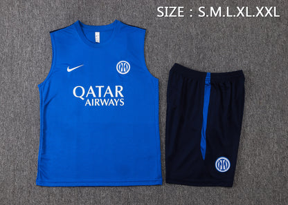 Inter Milan 2627 Sleeveless Training Kit 1