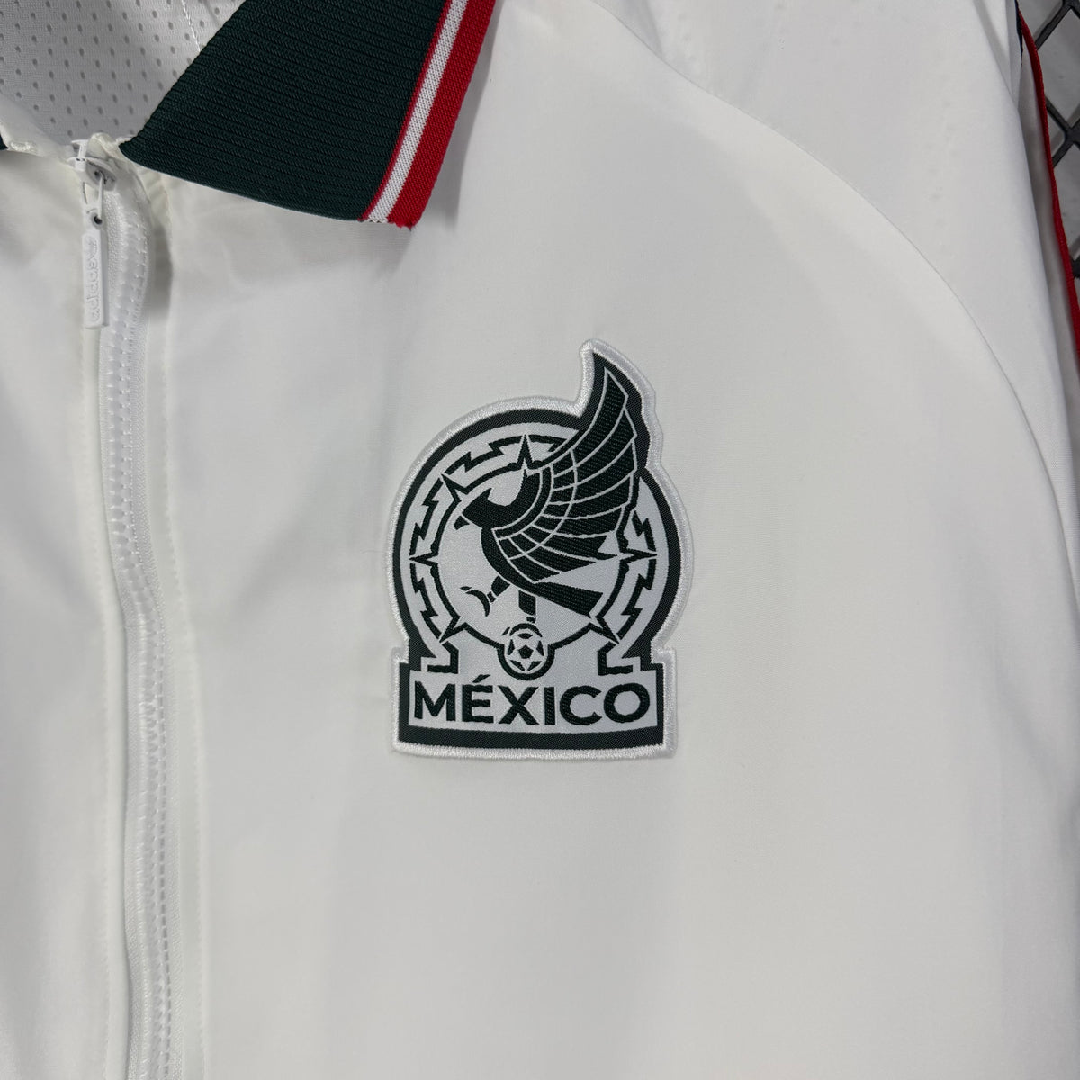 Mexico team white World Cup Windbreaker