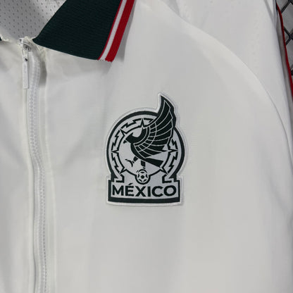 Mexico team white World Cup Windbreaker