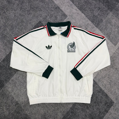 Mexico team white World Cup Windbreaker