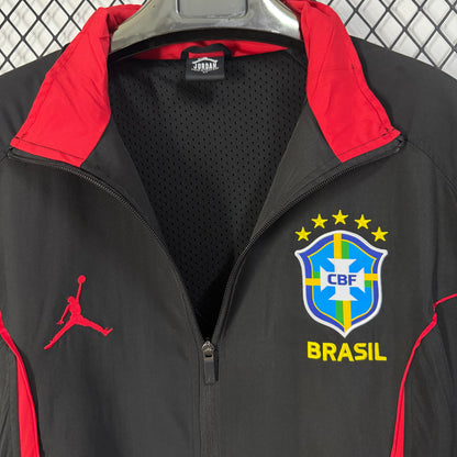 Brazil team black World Cup edition Windbreaker