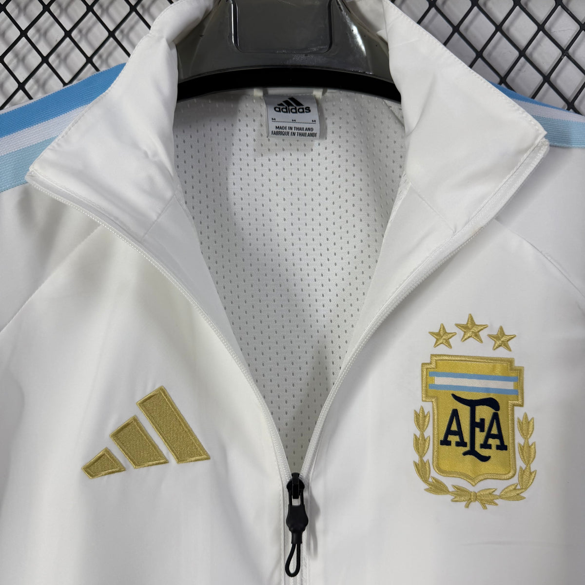 Argentina's white World Cup Windbreaker
