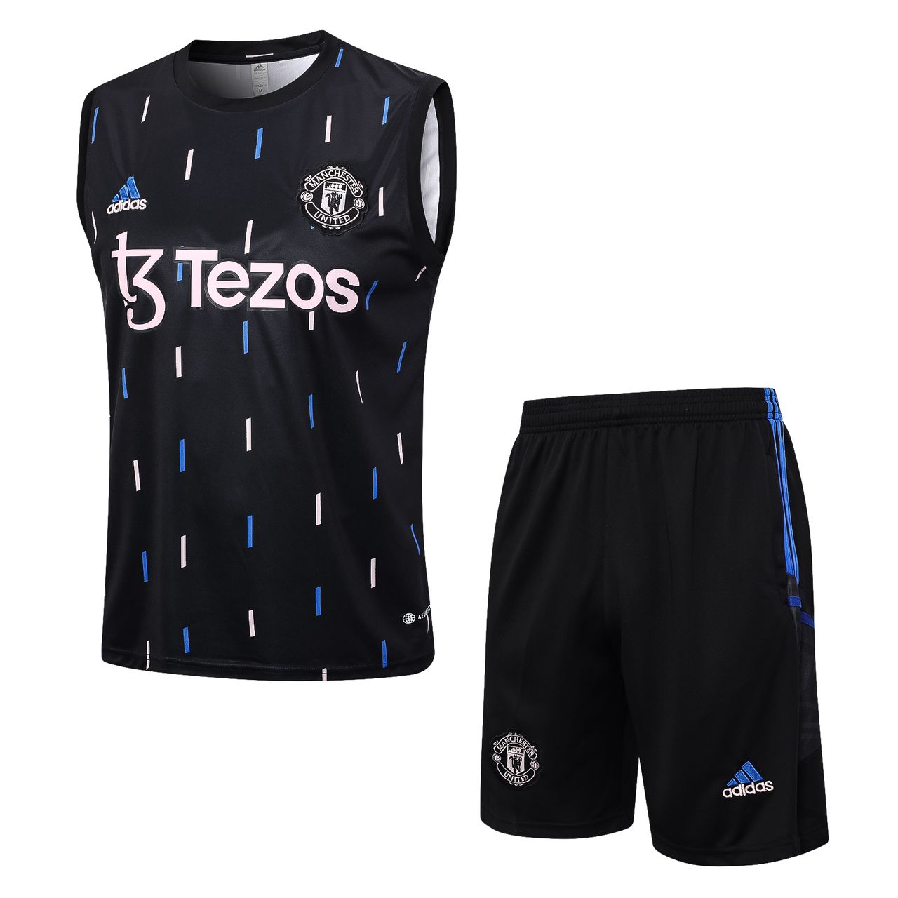 Manchester United Sleeveless Training Kit Black 2022/23
