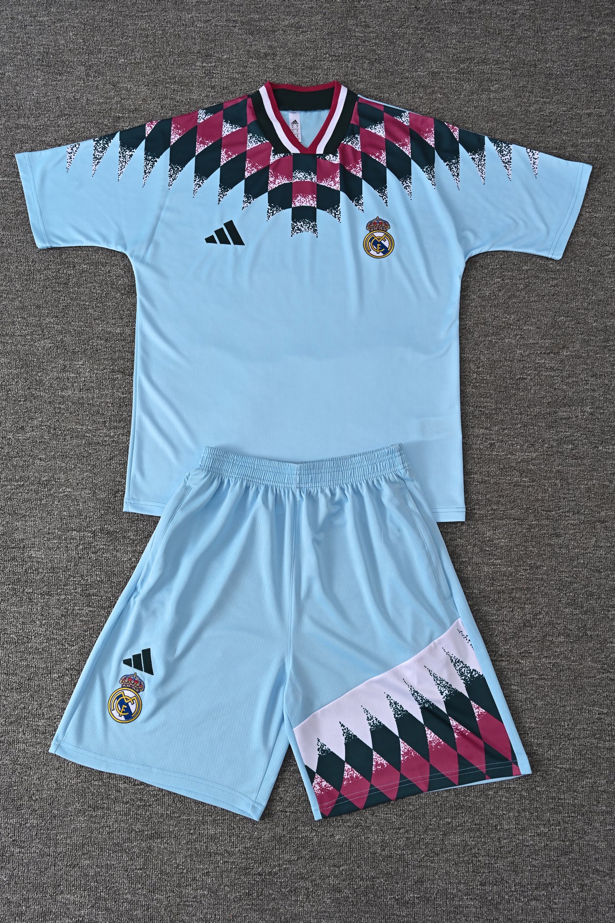 2627 Real Madrid retro short sleeve Training Kit 7
