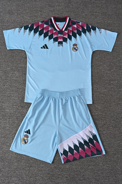 2627 Real Madrid retro short sleeve Training Kit 7
