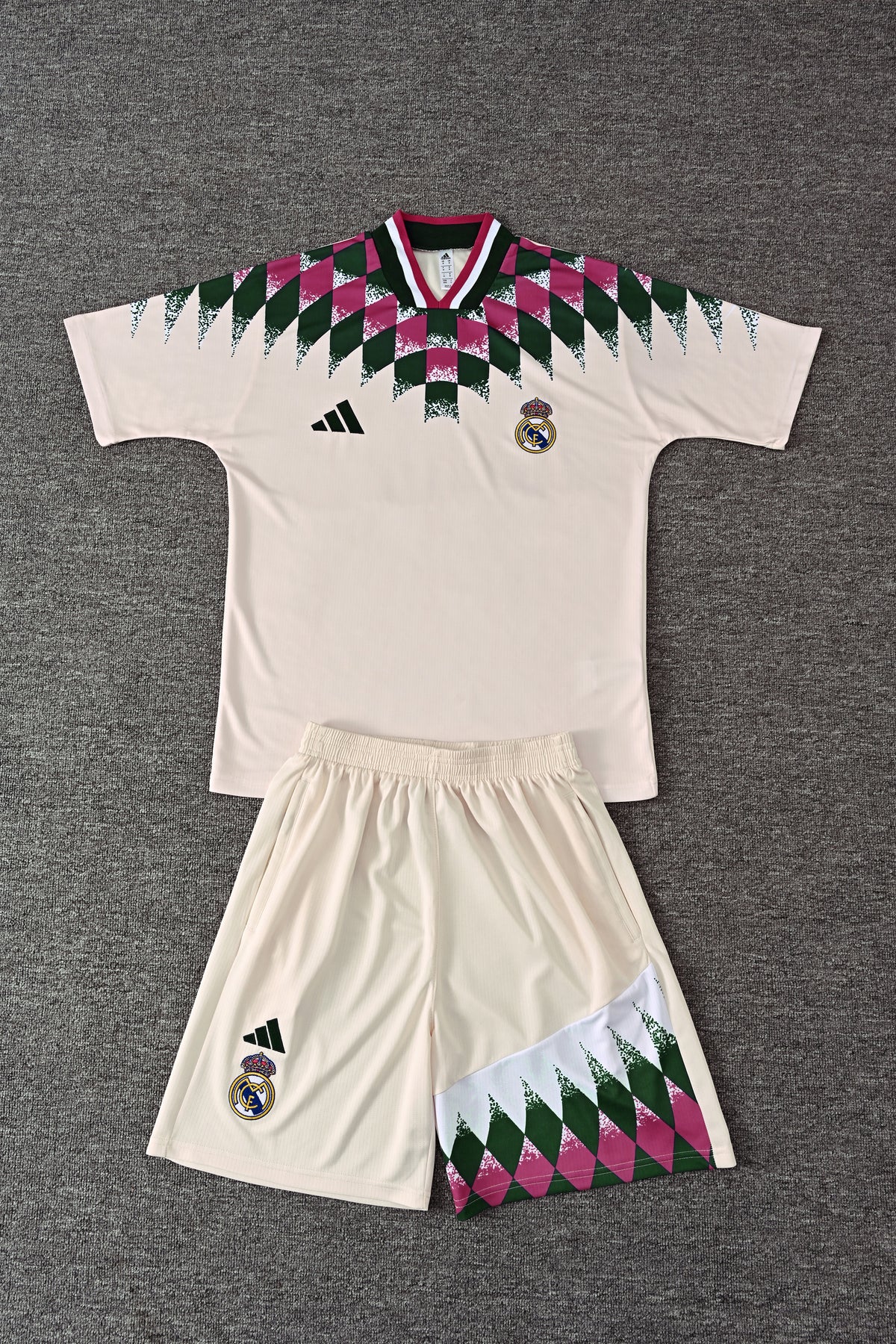2627 Real Madrid retro short sleeve Training Kit 5