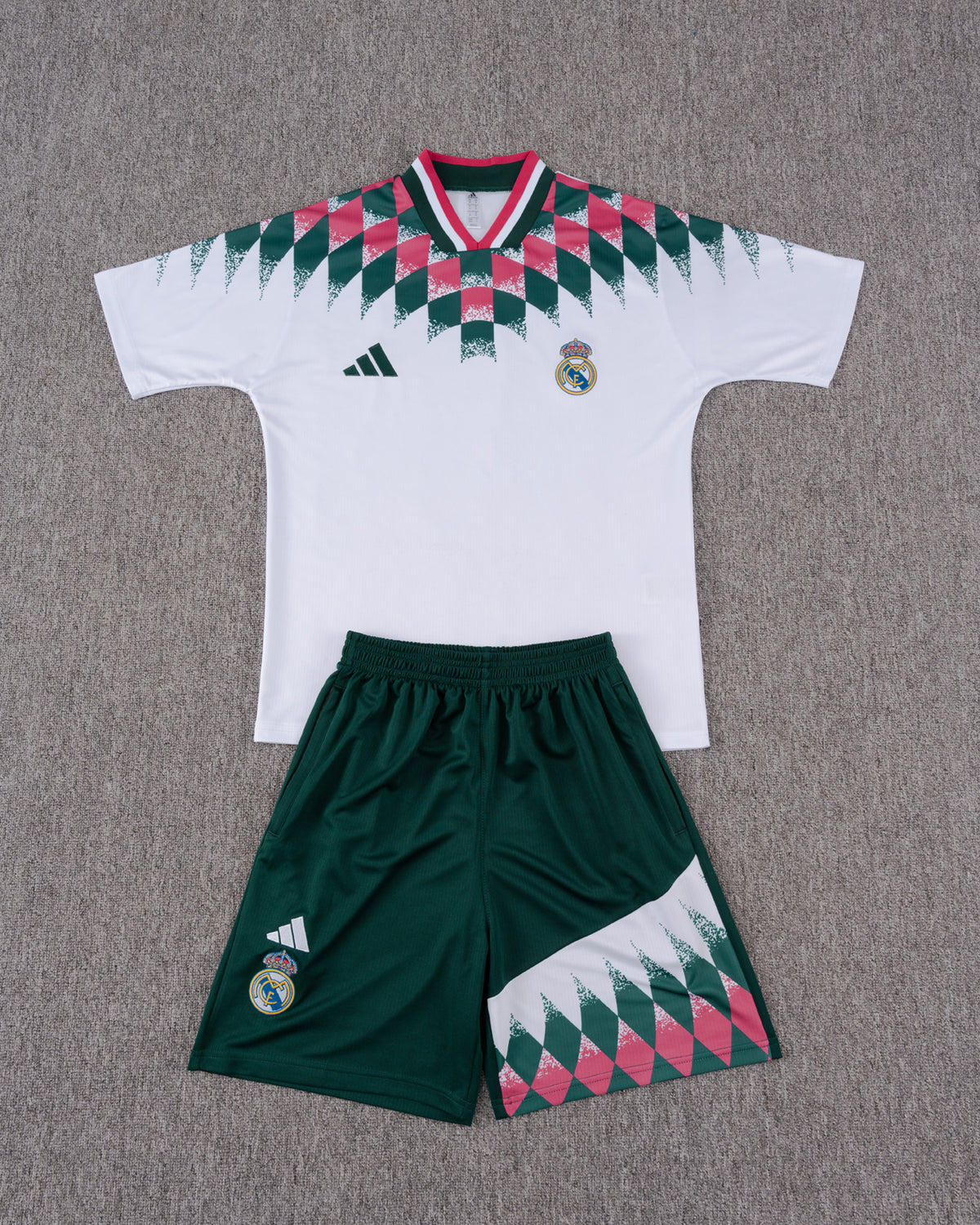 2627 Real Madrid retro short sleeve Training Kit 11