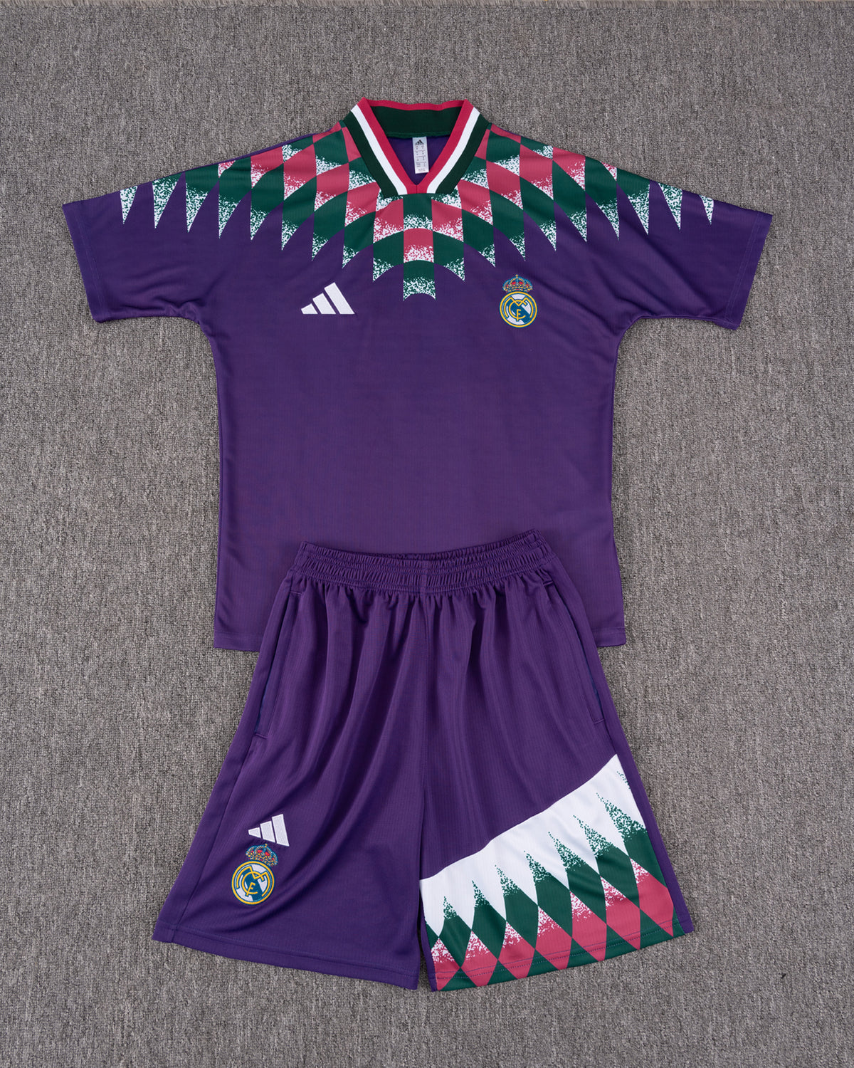 2627 Real Madrid retro short sleeve Training Kit 3
