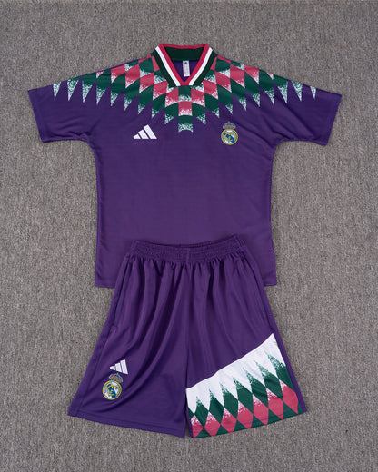 2627 Real Madrid retro short sleeve Training Kit 3