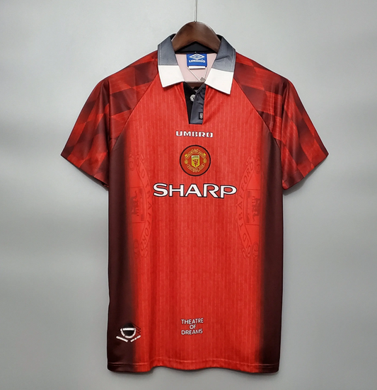 MANCHESTER UNITED 1996 - 1997 HOME JERSEY