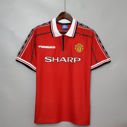 MANCHESTER UNITED 1998 - 1999 HOME JERSEY