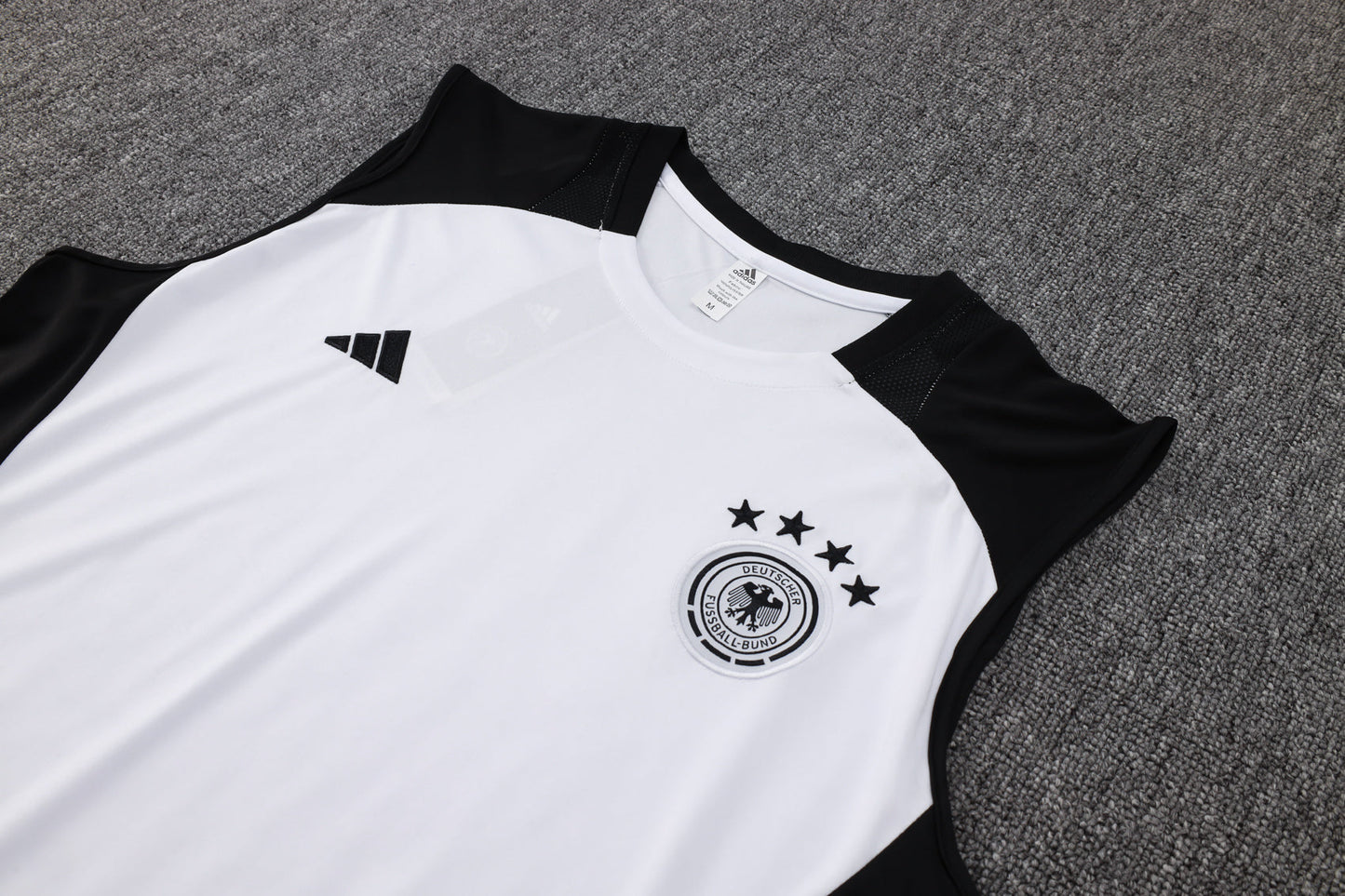 Germany Sleeveless Training Kit - White/Violet/Black