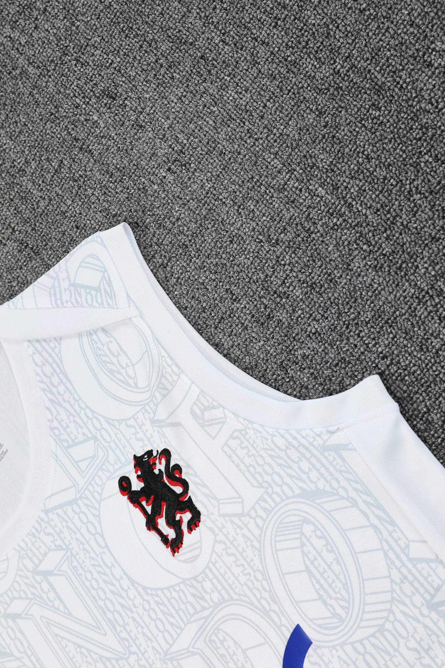 Chelsea Sleeveless Training Kit White